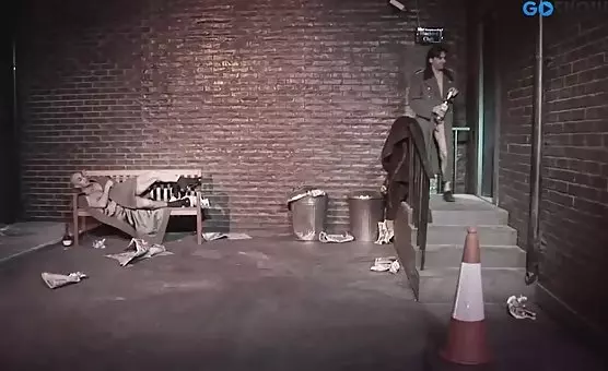 Patrolówka sprawdzająca bezdomnych
