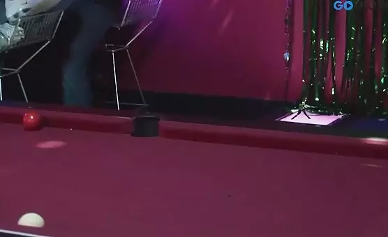 Whores fucking in the bar