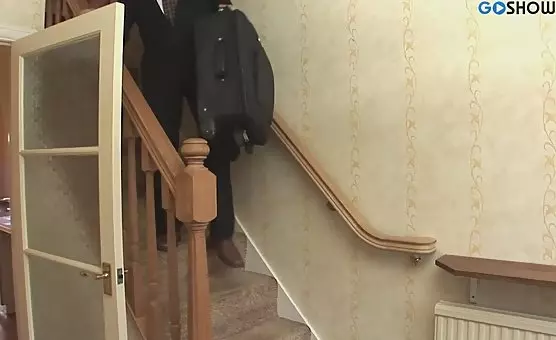 Kutas między cyckami rozpoczął dobry sex