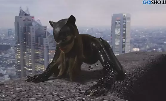 Joker and catwoman joined the sexual orgy